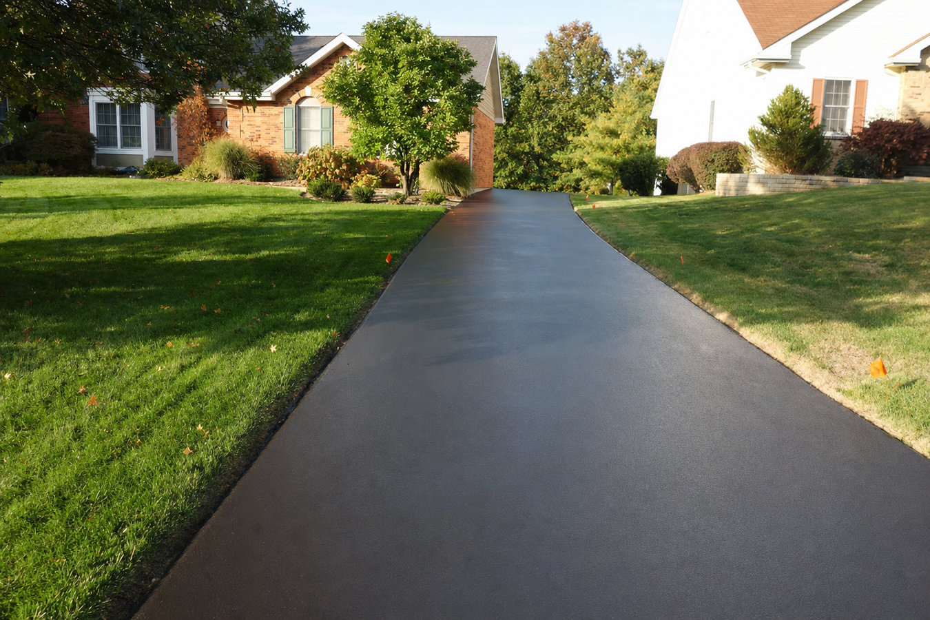 Asphalt sealcoating
